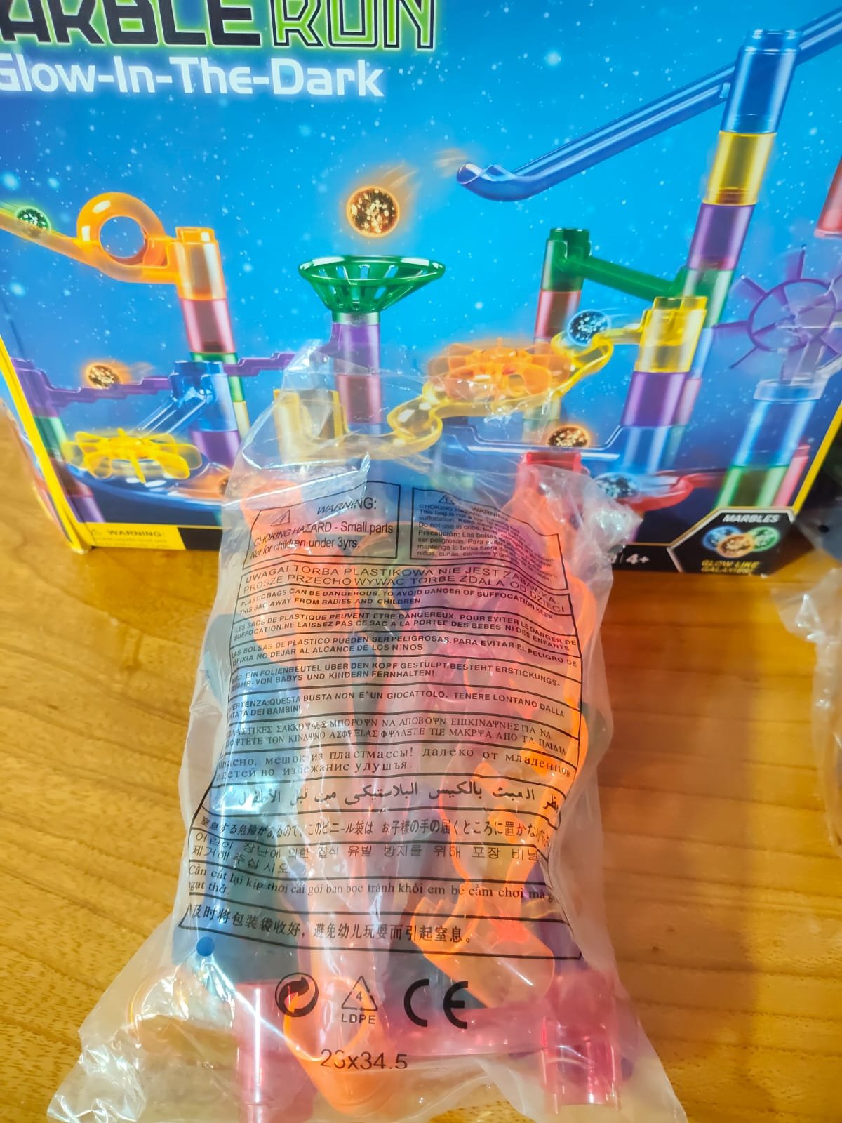 Marble Run Glow in the Dark